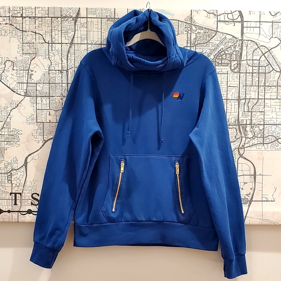 Aviator Nation Scuba Ninja Unisex Hoodie, Blue, Med, USA, Good Used Condition - Picture 2 of 15